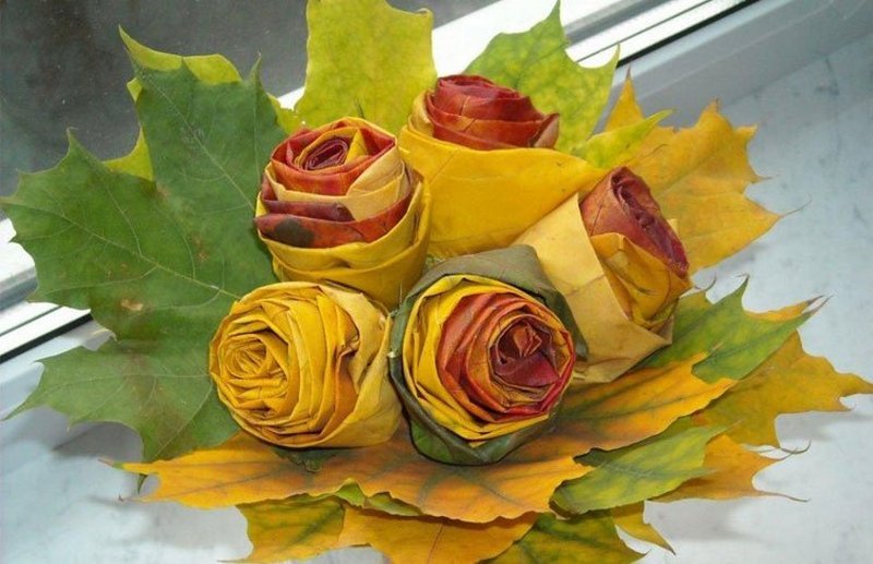 Осенние поделки сделанные из природных материалов - «Декор»