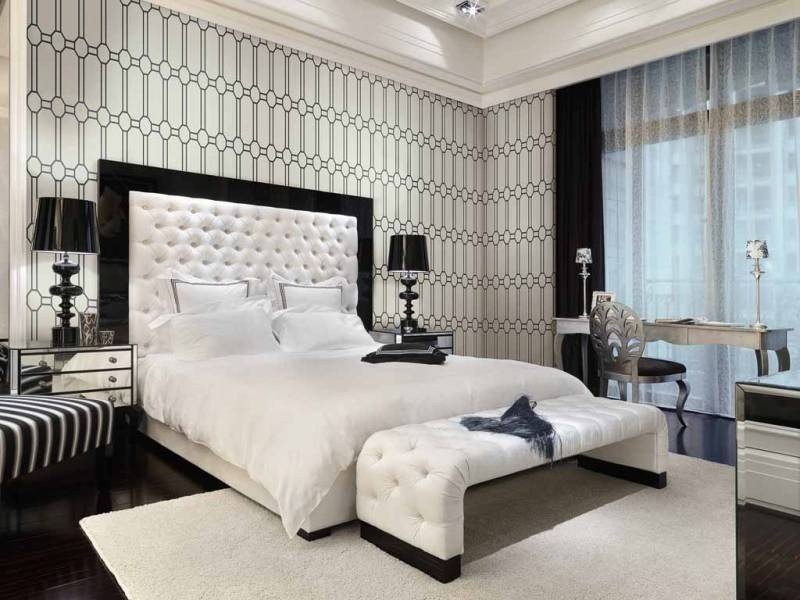 Спальня в стиле модерн — изящный современный дизайн - «Интерьер спальни»