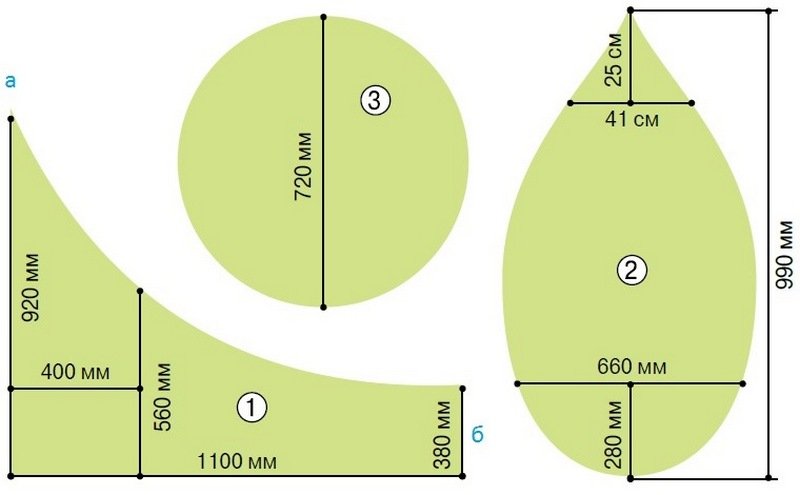 Как сшить кресло-мешок своими руками - «Декор»