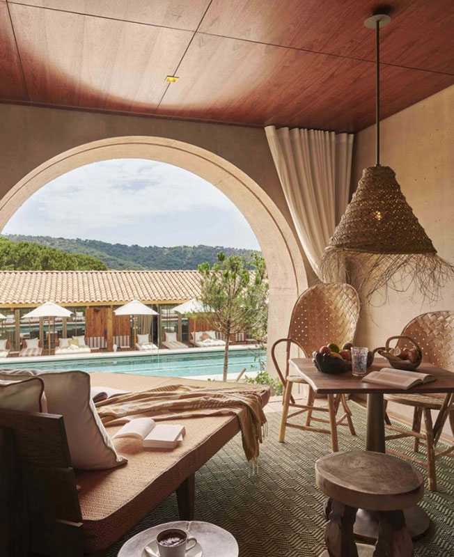 Филипп Старк оформил пятизвездочный отель в Сен-Тропе - «Интерьер»