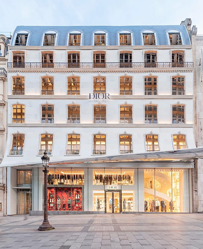 В Париже открылся новый бутик Dior - «Интерьер»