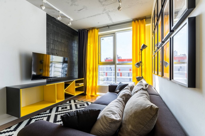 8 правил для тех, кто хочет, но боится использовать черный цвет в маленькой квартире - Архитектура и интерьер