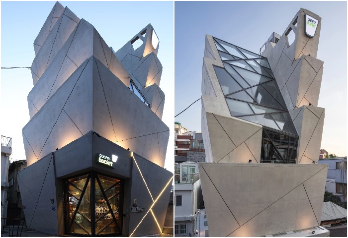 Эффектная штаб-квартира в историческом центре Сеула на 36 «квадратах» - Архитектура и интерьер
