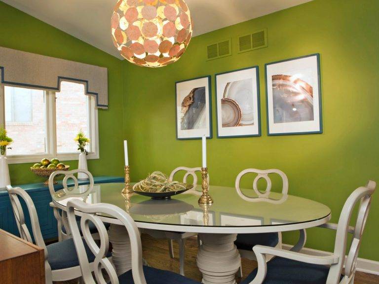 Цвет интерьера столовой - «Дизайн интерьера»